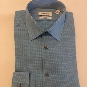 Calvin Klein Mens Dress Shirt